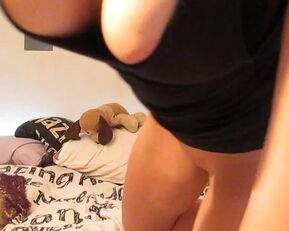 Siswet19's tight blonde ass gets fisted hard in a wild DP session