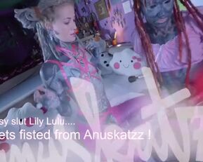 Naughty couple goes wild with bizarre dildos and kinky fisting action on webcam