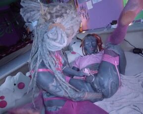 Naughty couple goes wild with bizarre dildos and kinky fisting action on webcam