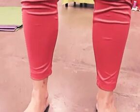 Get a close-up of Sasha's tight holes getting fisted and stretched