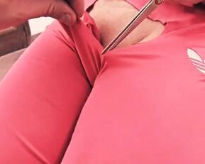 Get a close-up of Sasha's tight holes getting fisted and stretched