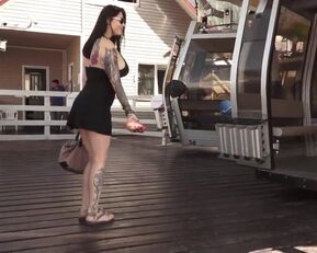 Coca-Cola's tight ass gets pounded before public prolapse