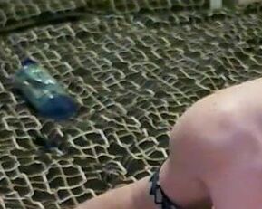 Mature babe gets extreme anal prolapse play action