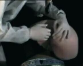 Watch this wife get her ass stretched by huge dildos & toys