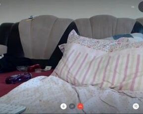 Watch this skinny MILF get brutally fisted and prolapsed on Skype!