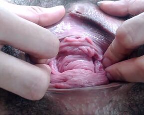 Watch this 18yo Hairy Cunt Meat get her prolapses and closeups in a wild masturbation frenzy!