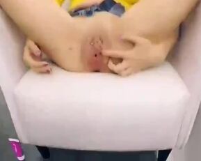 Sasha's prolapse fisting and cervix fisting action