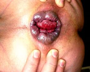 My tight ass is stretched wide open wide open