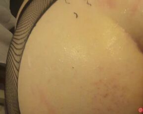 Violet Buttercup's intense anal fisting & squirting action