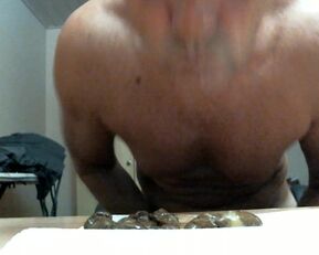 Watch OLibrius71 get drenched in pee & spit in a cum-filled mouth