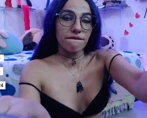 Emo Colombian Khloee_sr goes wild with deep anal fisting and prolapse
