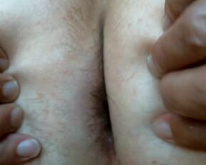 Olibrius71 goes wild with massive dildo in her tight ass - prolaps!