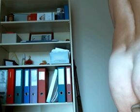 Get off with prolaps: Anal play with a dildo and a vibrator