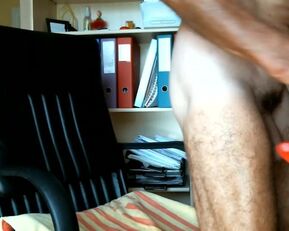 Get off with prolaps: Anal play with a dildo and a vibrator