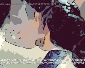 Watch Donna's dirty prolapse animation with piss and solo action