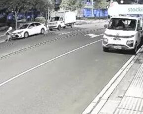 Watch this Asian BBW get dominated in public by a male officer while running in handcuffs