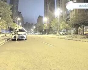 Watch this Asian BBW get dominated in public by a male officer while running in handcuffs