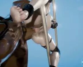 Get ready for some intense fisting and anal action in this hentai 3D video!