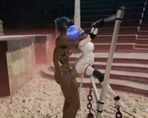 Get ready for some intense fisting and anal action in this hentai 3D video!