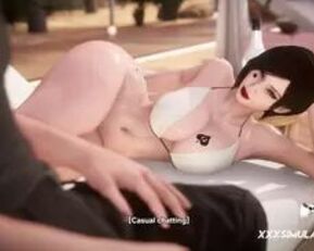 POV: Big Ass 3D Hottie Cheats on Husband with a Hot Creampie