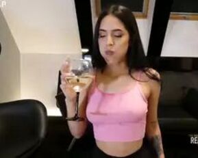 Insatiable anal slut gets her holes stretched and gaped with piss