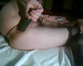 anal dildo fuck and prolapse